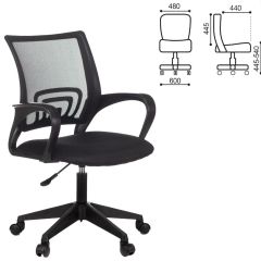 Кресло BRABIX "Fly MG-396" (черное) 532083 в Игриме - igrim.mebel24.online | фото 2