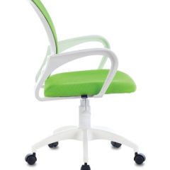 Кресло BRABIX "Fly MG-396W", пластик белый, сетка, салатовое, 532403 в Игриме - igrim.mebel24.online | фото 2
