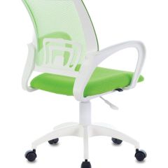 Кресло BRABIX "Fly MG-396W", пластик белый, сетка, салатовое, 532403 в Игриме - igrim.mebel24.online | фото 3