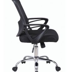 Кресло BRABIX "Next MG-318" (хром, черное) 531834 в Игриме - igrim.mebel24.online | фото 3