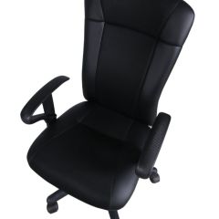 Кресло BRABIX "Optima MG-370" (экокожа/ткань, черное) 531580 в Игриме - igrim.mebel24.online | фото 5