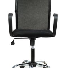 Кресло BRABIX "Spring MG-308" (хром, ткань черная) 531403 в Игриме - igrim.mebel24.online | фото 3