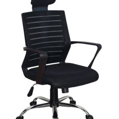 Кресло BRABIX "Victory MG-016" (хром, черное) 531924 в Игриме - igrim.mebel24.online | фото