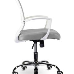 Кресло BRABIX "Wings MG-306" (пластик белый, хром, сетка, серое) 532012 в Игриме - igrim.mebel24.online | фото 3