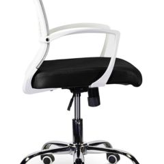 Кресло BRABIX "Wings MG-306" (пластик белый, хром, сетка, серое/черное) 532010 в Игриме - igrim.mebel24.online | фото 3