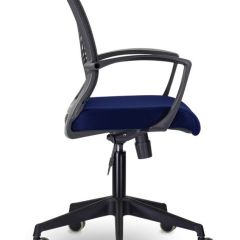 Кресло BRABIX "Wings MG-309", пластик черный, сетка, черное/синее, 532013 в Игриме - igrim.mebel24.online | фото 2