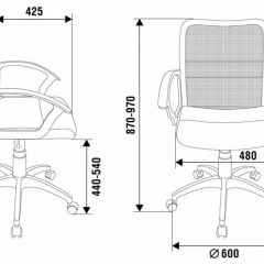 Кресло Бюрократ CH-590/BLACK в Игриме - igrim.mebel24.online | фото 5