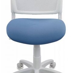 Кресло детское Бюрократ CH-W296NX/26-24 белый TW-15 голубой 26-24 в Игриме - igrim.mebel24.online | фото 2