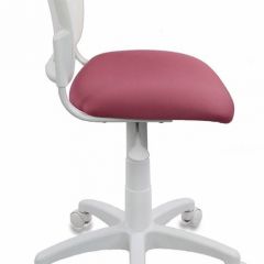 Кресло детское Бюрократ CH-W296NX/26-31 белый TW-15 розовый 26-31 в Игриме - igrim.mebel24.online | фото 2
