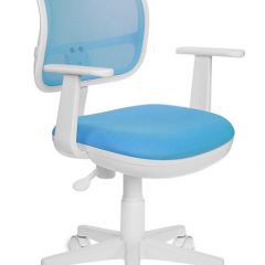 Кресло детское Бюрократ CH-W797/LB/TW-55 голубой в Игриме - igrim.mebel24.online | фото