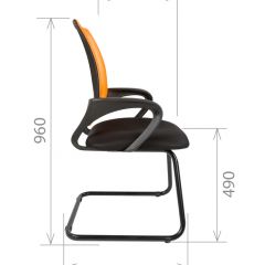 Кресло для оператора CHAIRMAN 696 V (ткань TW-11/сетка TW-66) в Игриме - igrim.mebel24.online | фото 4