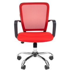 Кресло для оператора CHAIRMAN 698 хром (ткань TW 19/сетка TW 69) в Игриме - igrim.mebel24.online | фото 2