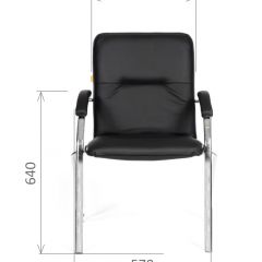Кресло для посетителей CHAIRMAN 850 (экокожа TERRA 111) в Игриме - igrim.mebel24.online | фото 2