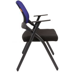 Кресло для посетителей CHAIRMAN NEXX (ткань стандарт черный/сетка DW-61) в Игриме - igrim.mebel24.online | фото 3