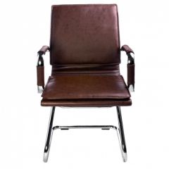 Кресло для посетителя Бюрократ CH-993-Low-V/Brown коричневый в Игриме - igrim.mebel24.online | фото 4