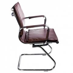 Кресло для посетителя Бюрократ CH-993-Low-V/Brown коричневый в Игриме - igrim.mebel24.online | фото 2
