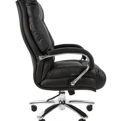 Кресло для руководителя CHAIRMAN  405 (ЭКО) Черное в Игриме - igrim.mebel24.online | фото 3
