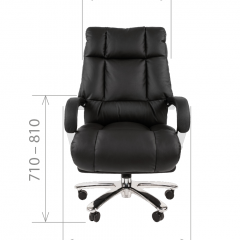 Кресло для руководителя CHAIRMAN  405 (ЭКО) Черное в Игриме - igrim.mebel24.online | фото 4