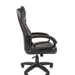 Кресло для руководителя  CHAIRMAN 432 (Экокожа черная) в Игриме - igrim.mebel24.online | фото 3