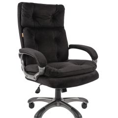 Кресло для руководителя  CHAIRMAN 442 (ткань черная) в Игриме - igrim.mebel24.online | фото 2