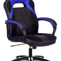 Кресло игровое Бюрократ VIKING 2 AERO BLUE черный/синий в Игриме - igrim.mebel24.online | фото