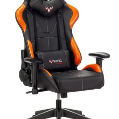 Кресло игровое Бюрократ VIKING 5 AERO ORANGE черный/оранжевый в Игриме - igrim.mebel24.online | фото