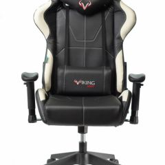 Кресло игровое Бюрократ VIKING 5 AERO WHITE черный/белый в Игриме - igrim.mebel24.online | фото 3