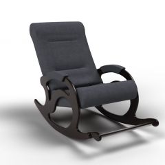 Кресло-качалка Тироль 12-Т-ГР (тканьвенге) ГРАФИТ в Игриме - igrim.mebel24.online | фото