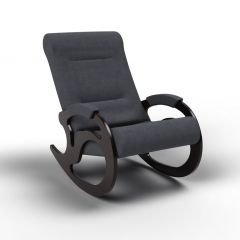 Кресло-качалка Вилла 11-Т-ГР (тканьвенге) ГРАФИТ в Игриме - igrim.mebel24.online | фото