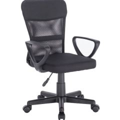 Кресло КОМПАКТНОЕ BRABIX "Jet MG-315" (черное) 531839 в Игриме - igrim.mebel24.online | фото