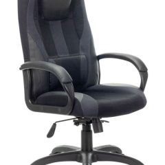 Кресло компьютерное BRABIX PREMIUM "Rapid GM-102" (экокожа/ткань, черное/серое) 532105 в Игриме - igrim.mebel24.online | фото 1