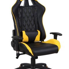 Кресло компьютерное BRABIX "GT Master GM-110" (черное/желтое) 531927 в Игриме - igrim.mebel24.online | фото
