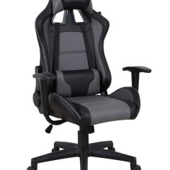 Кресло компьютерное BRABIX "GT Racer GM-100" (черное/серое) 531926 в Игриме - igrim.mebel24.online | фото