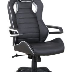Кресло компьютерное BRABIX "Techno Pro GM-003" (черное/серое, вставки серые) 531814 в Игриме - igrim.mebel24.online | фото