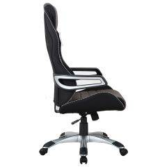 Кресло компьютерное BRABIX Techno GM-002 (ткань) черное/серое, вставки белые (531815) в Игриме - igrim.mebel24.online | фото 4