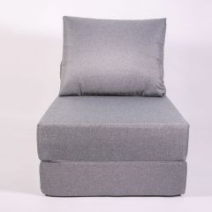 Кресло-кровать-пуф бескаркасное Прайм (Серый) в Игриме - igrim.mebel24.online | фото 2