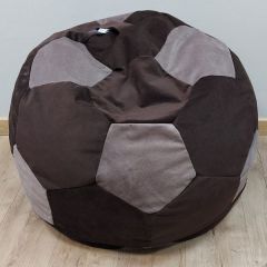 Кресло-мешок Мяч M (Vital Chocolate-Vital Java) в Игриме - igrim.mebel24.online | фото