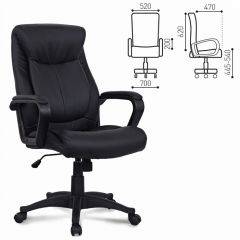 Кресло офисное BRABIX "Enter EX-511" (экокожа/черная) 530859 в Игриме - igrim.mebel24.online | фото