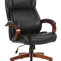Кресло офисное BRABIX PREMIUM "Magnum EX-701" (дерево, рециклированная кожа, черное) 531827 в Игриме - igrim.mebel24.online | фото