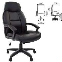 Кресло офисное BRABIX "Formula EX-537" (черное) 531388 в Игриме - igrim.mebel24.online | фото 2