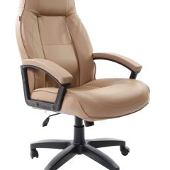 Кресло офисное BRABIX "Formula EX-537", экокожа, песочное, 531390 в Игриме - igrim.mebel24.online | фото