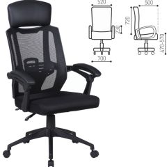 Кресло офисное BRABIX "Nexus ER-401" (черное) 531835 в Игриме - igrim.mebel24.online | фото 2