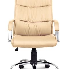Кресло офисное BRABIX "Space EX-508" (экокожа, хром, бежевое) 531165 в Игриме - igrim.mebel24.online | фото 4