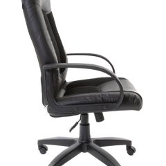 Кресло офисное BRABIX "Strike EX-525" (экокожа черная, ткань черная) 531381 в Игриме - igrim.mebel24.online | фото 3