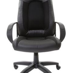 Кресло офисное BRABIX "Strike EX-525" (экокожа черная, ткань черная) 531381 в Игриме - igrim.mebel24.online | фото 5