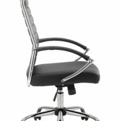 Кресло офисное BRABIX "Style EX-528", экокожа, хром, черное, 531947 в Игриме - igrim.mebel24.online | фото 3