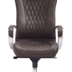Кресло руководителя Бюрократ _AURA/BROWN коричневый в Игриме - igrim.mebel24.online | фото 3