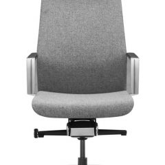 Кресло руководителя Бюрократ _JONS/CASHGREY серый в Игриме - igrim.mebel24.online | фото 3