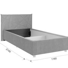 КВЕСТ Кровать с основанием 900 (галька) в Игриме - igrim.mebel24.online | фото