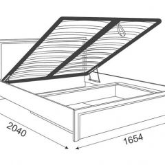 Кровать 1.6 Беатрис М08 Стандарт с ПМ (Орех гепланкт) в Игриме - igrim.mebel24.online | фото 2